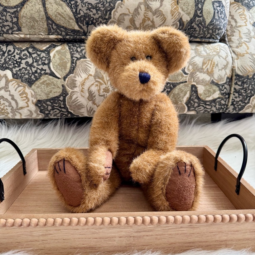 Boyds Collection J.B. Bean Series‎ Jointed Teddy Bear Brown Plush Vintage